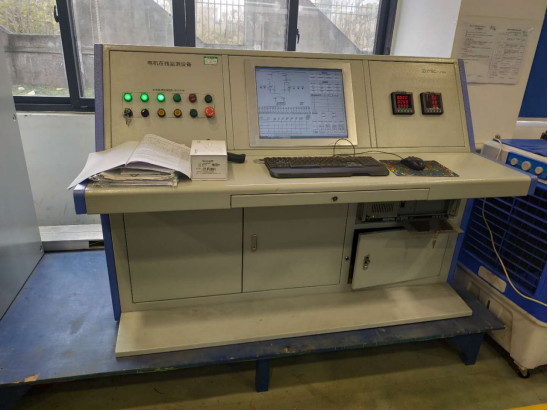 Motor aging test bench